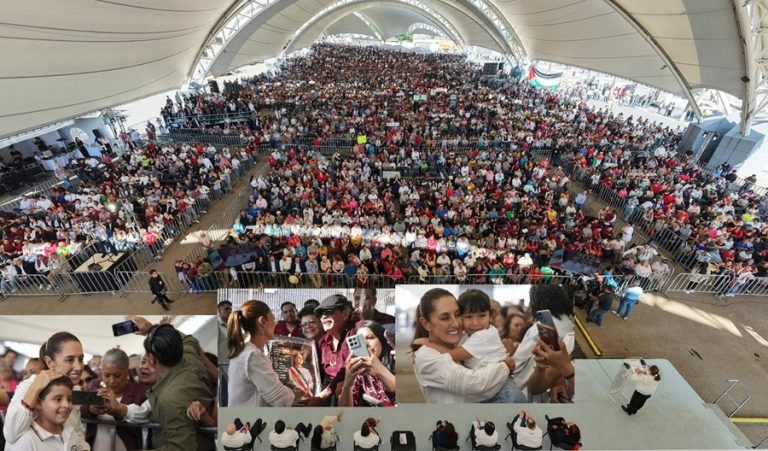 Más de 200 mil personas reciben Programas para el Bienestar en Aguascalientes: Presidenta Sheinbaum