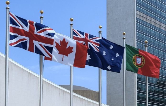Reino Unido, Canadá y Australia reconocen al Estado de Palestina. 🌍 Movimiento histórico: tres potencias occidentales anuncian reconocimiento simultáneo de Palestina para revivir la paz en Oriente Medio
