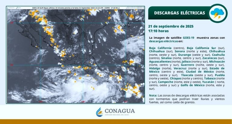 Se forma la tormenta tropical Narda