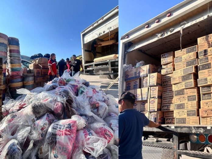 🚛 Guerrero envía convoy de ayuda humanitaria a Veracruz y Puebla. Esta movilización refleja el espíritu solidario del pueblo guerrerense
