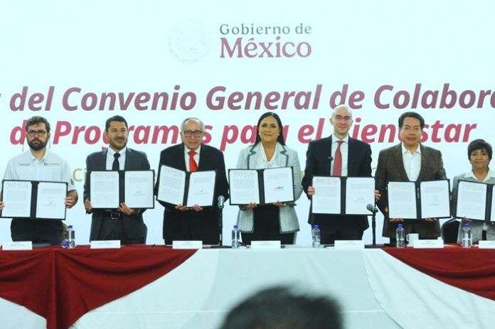 🤝 16 instituciones del Gobierno de México firman Convenio General para fortalecer los Programas para el Bienestar, en zonas rurales, marginadas e indígenas