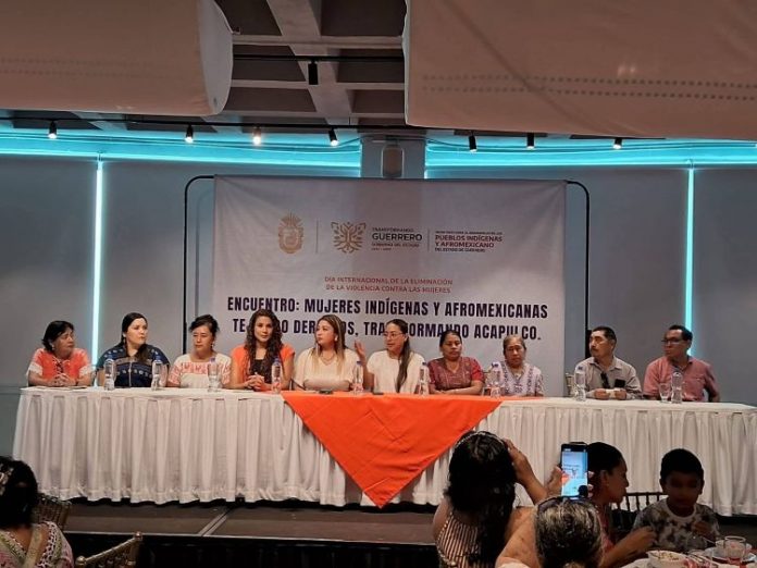 Asiste Jeanette Díaz Palma Directora de Afrovoces Radio 90.5 al Encuentro Mujeres Indígenas y Afromexicanas, tejiendo derechos, transformando Acapulco