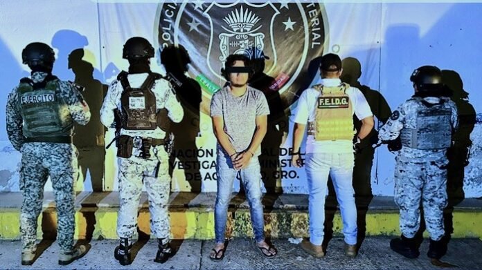 Autoridades detienen en Puebla a “El Goku”, objetivo prioritario y generador de violencia en Acapulco, acusado de homicidio calificado cometido en 2010.