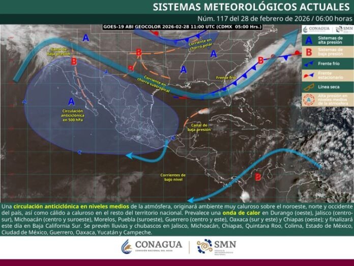 Clima en México: ambiente caluroso dominará el país; Guerrero sin lluvias y con altas temperaturas