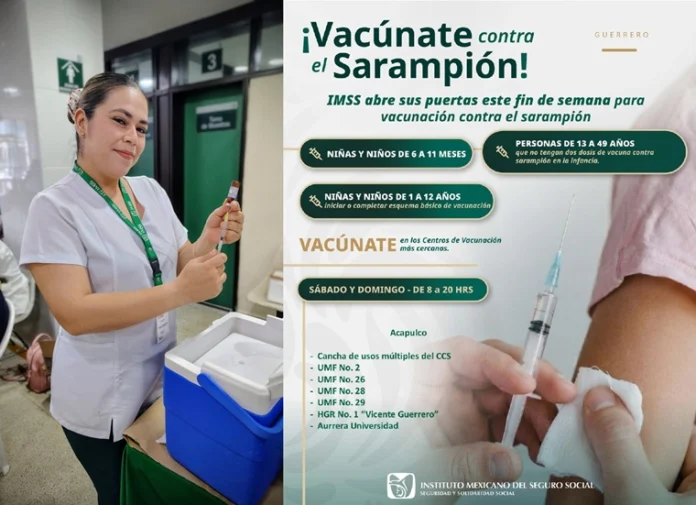 México supera los 11,400 casos de sarampión y suma 32 muertes. Autoridades llaman a vacunar de inmediato ante brote creciente.