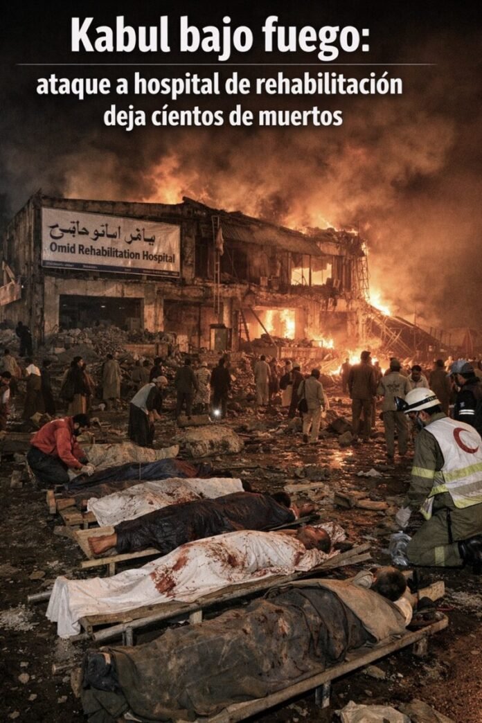 Un ataque en Kabul contra un hospital dejó cientos de muertos y elevó la tensión entre Afganistán y Pakistán.