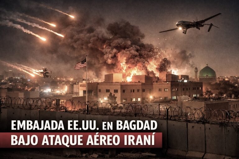 Bagdad bajo presión: ataque a embajada de EE.UU. eleva riesgo de guerra con Irán