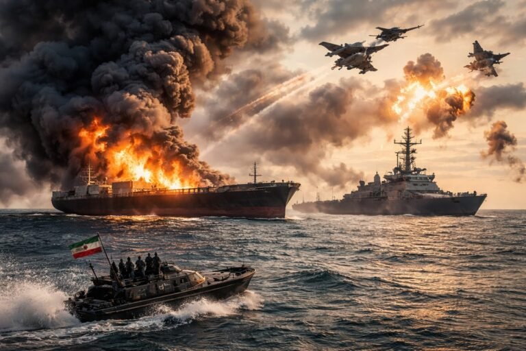 Guerra en el estrecho de Ormuz amenaza petróleo, alimentos y comercio mundial