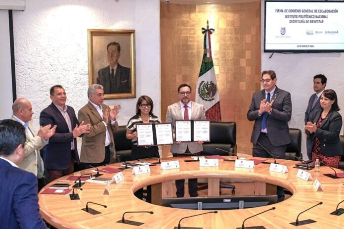 El IPN y el programa Sembrando Vida firman convenio para impulsar el desarrollo rural, la organización comunitaria y la innovación en el campo mexicano.