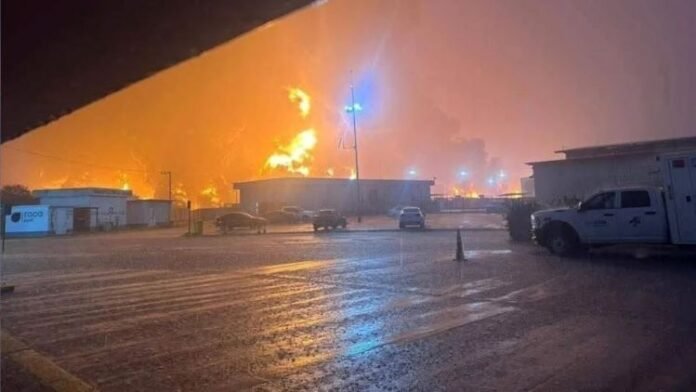 Pemex confirma 5 muertos en incendio en la Refinería Olmeca en Dos Bocas, Tabasco