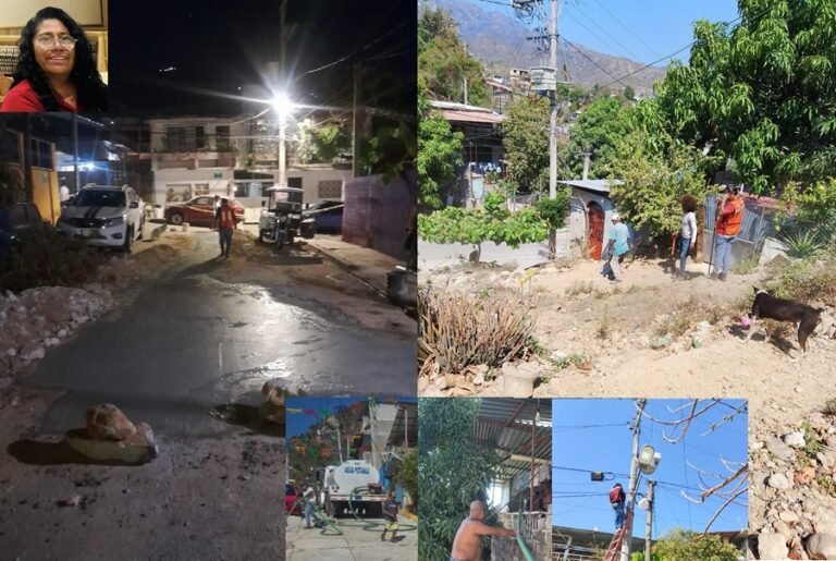 Rosario Merlín impulsa obras y gestión social en colonias marginadas de Acapulco