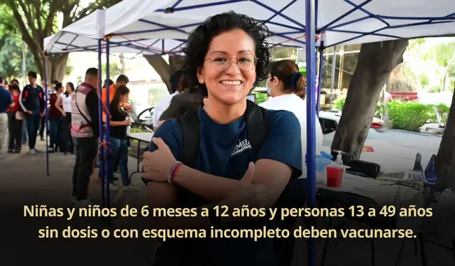 Total de 21.6 millones de dosis aplicadas contra el sarampión