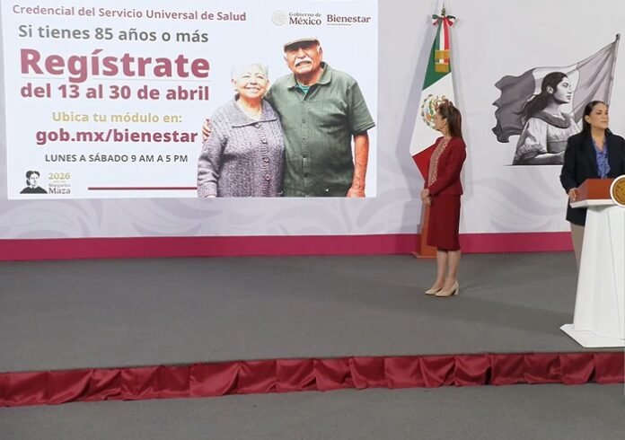 Ariadna Montiel Reyes anuncia registro Bienestar para Credencial Universal de Salud en abril 2026. Consulta fechas y requisitos.