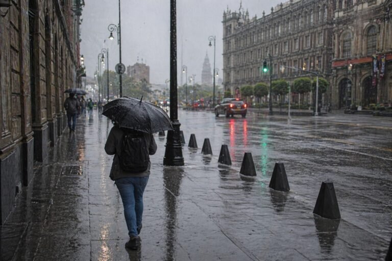 SMN pronostica lluvias fuertes en México hoy 23 de abril