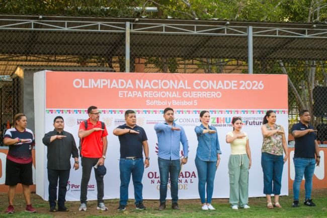 Arranca en Zihuatanejo la Etapa Regional de Softbol y Baseball 5 rumbo a la Olimpiada Nacional CONADE 2026