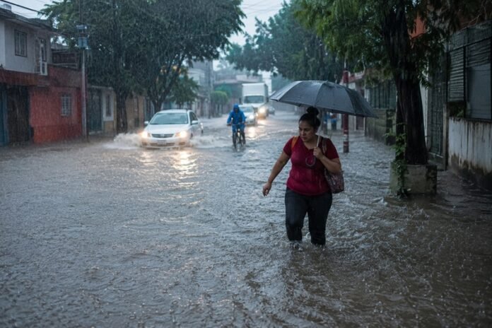 SMN alerta por lluvias intensas, inundaciones y calor extremo en Puebla, Veracruz, Oaxaca, Chiapas y Tabasco este 2 de junio.