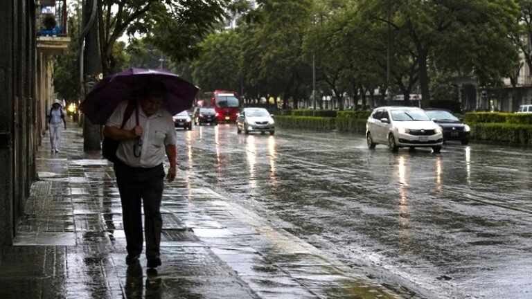 SMN alerta por fuertes lluvias y calor en México