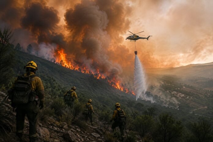 Los grandes incendios en España fueron declarados técnicamente estabilizados tras consumir más de 70 mil hectáreas y obligar a evacuar localidades.