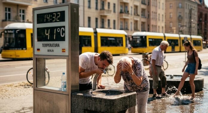 Alemania estima 12,500 muertes vinculadas al calor en 2026. Una semana extrema concentró 9,600 decesos, según RKI y sus modelos. La alerta preocupa a Europa