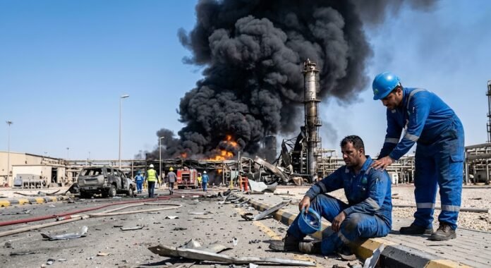 Hutíes de Yemen reivindican un ataque con drones contra una refinería de Aramco en Arabia Saudita, en plena escalada regional.