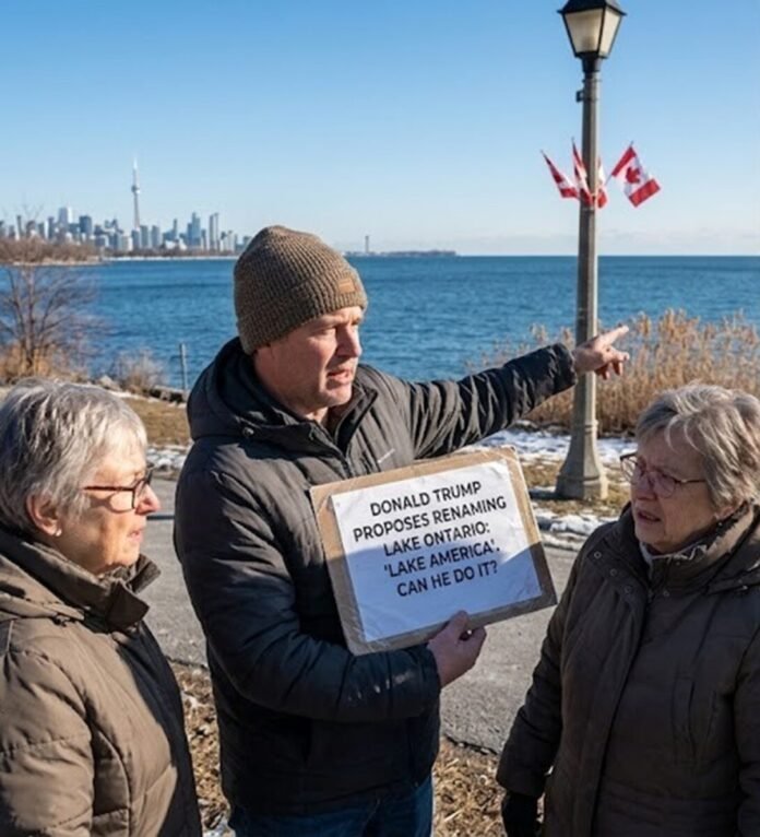 Trump propone llamar “Lago América” al Lago Ontario en plena guerra comercial con Canadá. ¿Puede Estados Unidos cambiar su nombre?