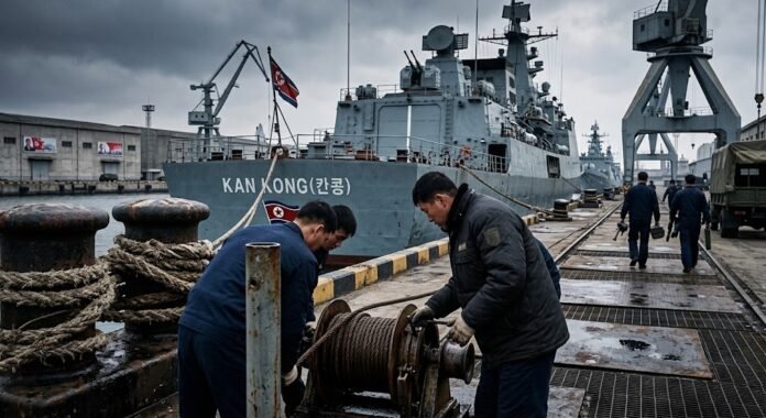 Corea del Norte: Kim Jong-un acelera la estrategia nuclear naval con el destructor Kang Kon, en medio de tensiones con EU, Japón y Corea del Sur